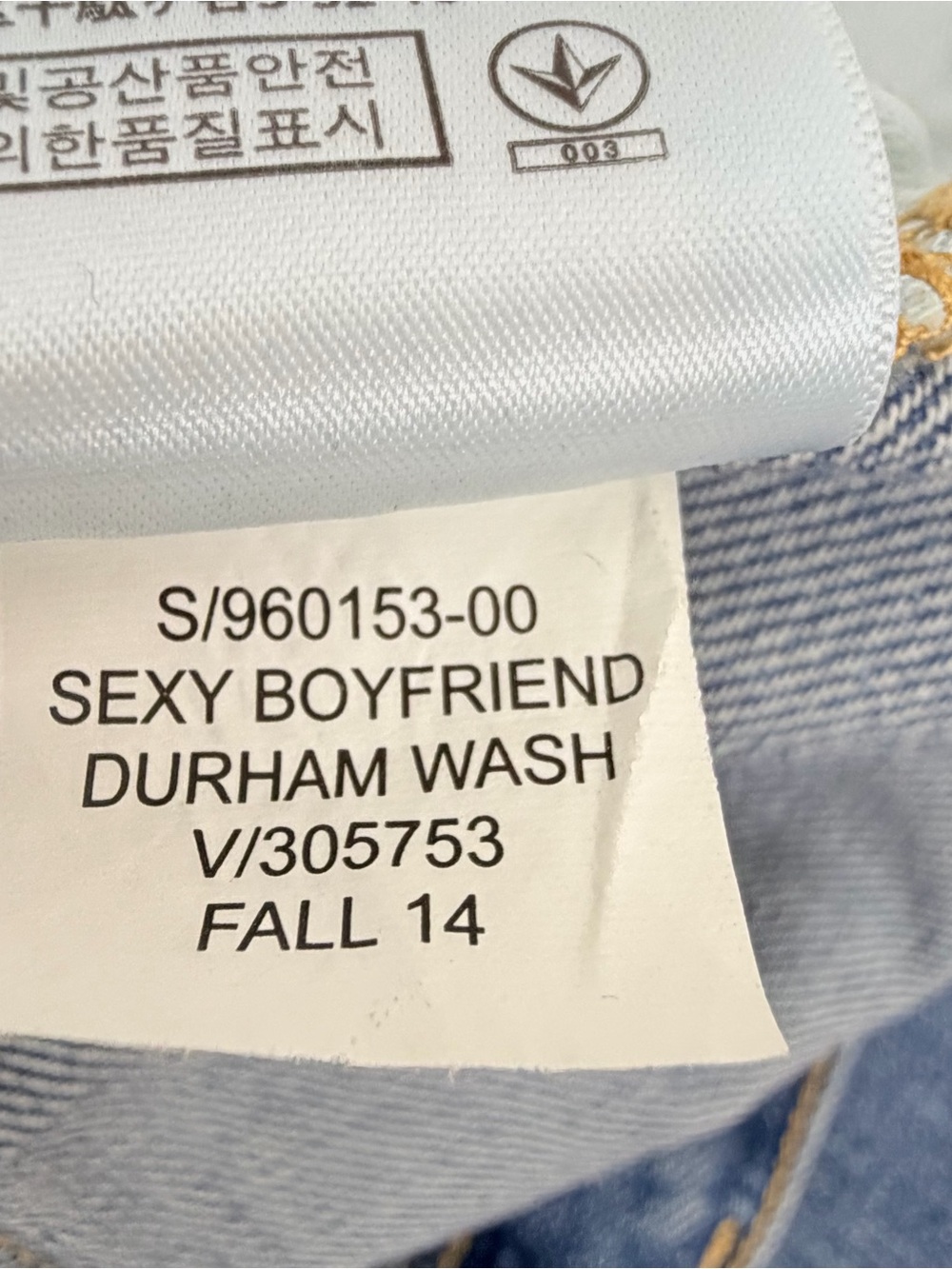 GAP Women’s Size 29 Sexy Boyfriend Durham Wash Distressed Ankle Crop Jeans - Picture 13 of 13